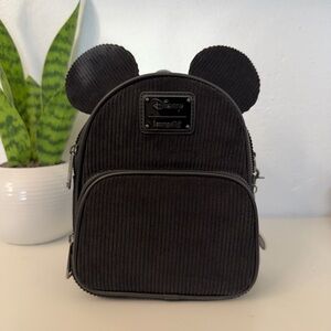 Loungefly Black Mini Backpack